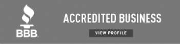 Better Business Bureau accredited business badge for eQ Homes